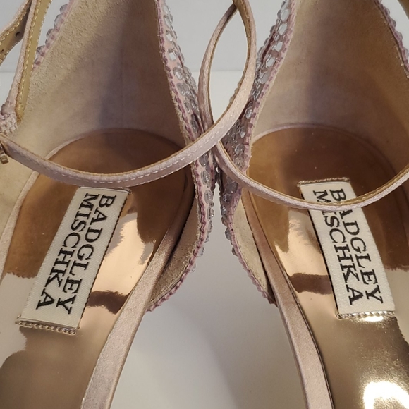 Badgley Mischka jeweled Gillian heels size 7.5 - Picture 6 of 15